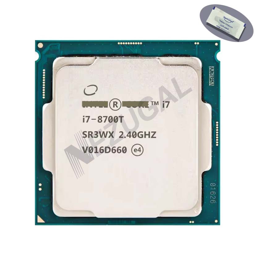 I7-8700T I7 8700T SR3WX 2.40 UP TO 4.00 Ghz Six Core 12M 35W LGA1151 CPU โปรเซสเซอร์
