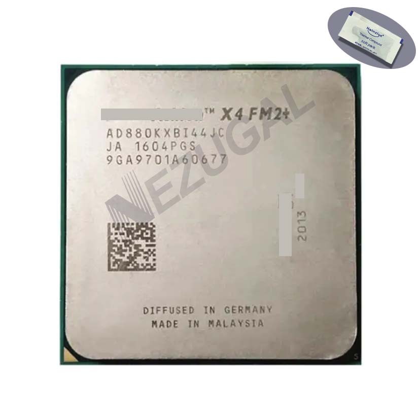 Athlon X4 880K X4-880K Athlon X4 FM2+ AD880KXBI44JC AD880KXBJCSBX 4 Ghz Quad Core 4M 95W ซ็อกเก็ต FM