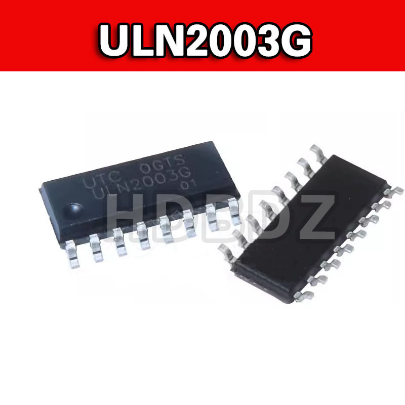 10PCS UTC ULN2003G SMD SOP-16 Darlington ทรานซิสเตอร ์ ชิป IC