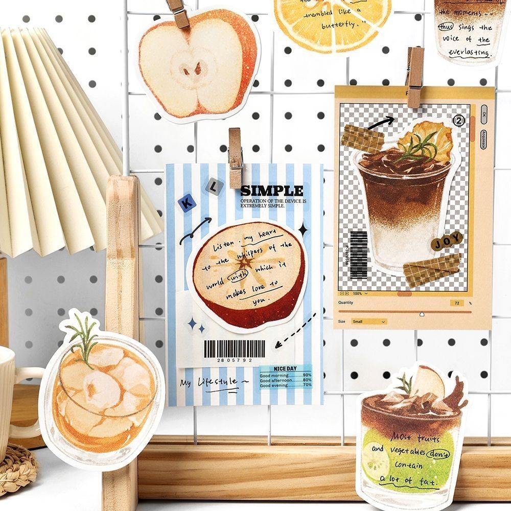 30ชิ้น/แพ็คกาแฟเครื่องดื่มเหนียวบันทึกตลกตัวเองเหนียว สมุดบันทึก แผ่นบันทึกสําหรับกาแฟคนรักสํานักงานโรงเรียนนักเรียนเด็กของขวัญคลาสรางวัลวันเกิดพรรคโปรดปรานสารพัดถุงฟิลเลอร์