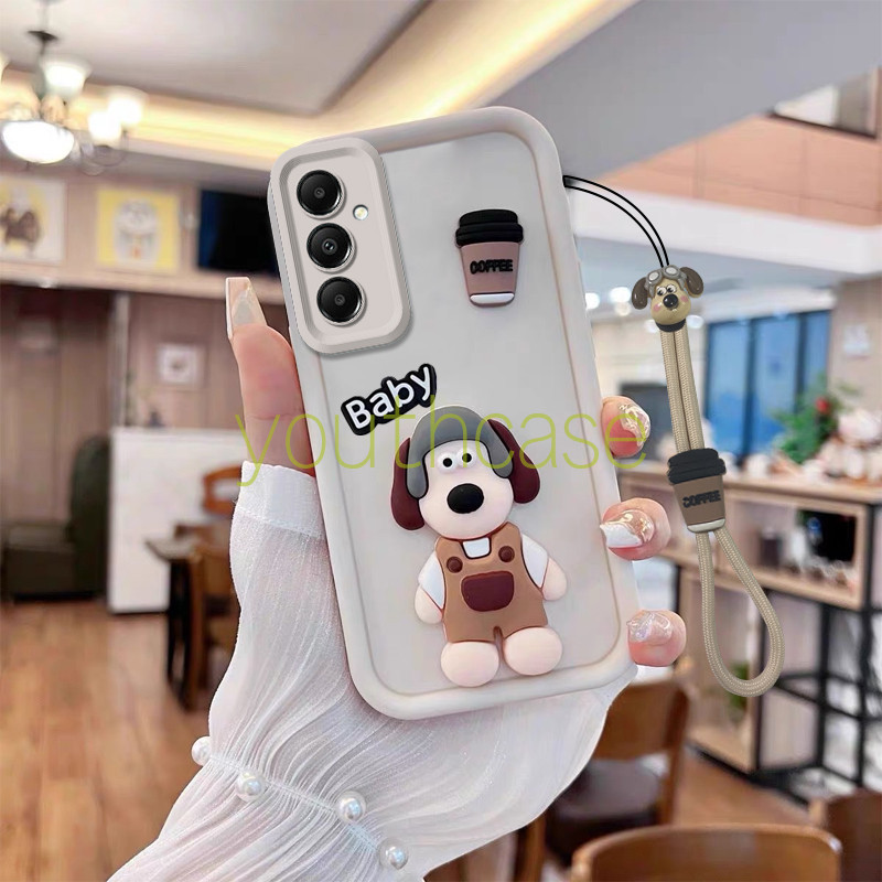 เคส samsung a55 5g 3d Headmaster Dog เคสโทรศัพท ์ สําหรับ samsung a55 5g เคสน ่ ารัก