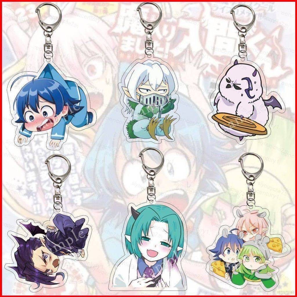 ไมริมาชิตะ! Iruma-kun พวงกุญแจอะนิเมะพวงกุญแจอะคริลิคน่ารักกระเป๋าจี้การ์ตูน Iruma Clara Valac Key C