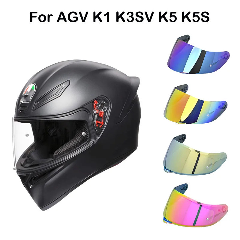 [Readystock] หมวกกันน็อคเลนส์สำหรับ K5 K5S K3SV K1 K1S ขนาดกะทัดรัด ST หมวกกันน็อครถจักรยานยนต์ Visor กระจกโล่อุปกรณ์เสริมรถมอเตอร์ไซด์แว่นตา casco