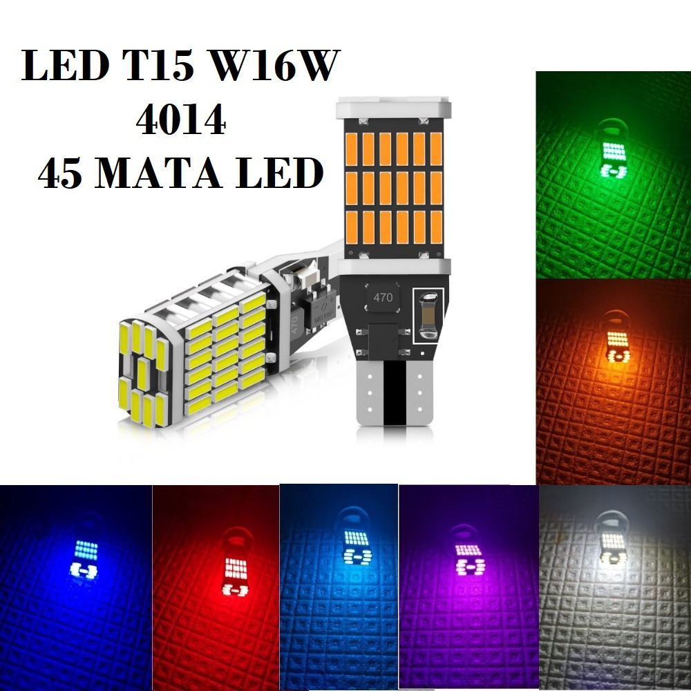 Dajjal ไฟเลี้ยวรถจักรยานยนต์ 45 ไฟเลี้ยว LED Dusk T10 T15 Super Bright