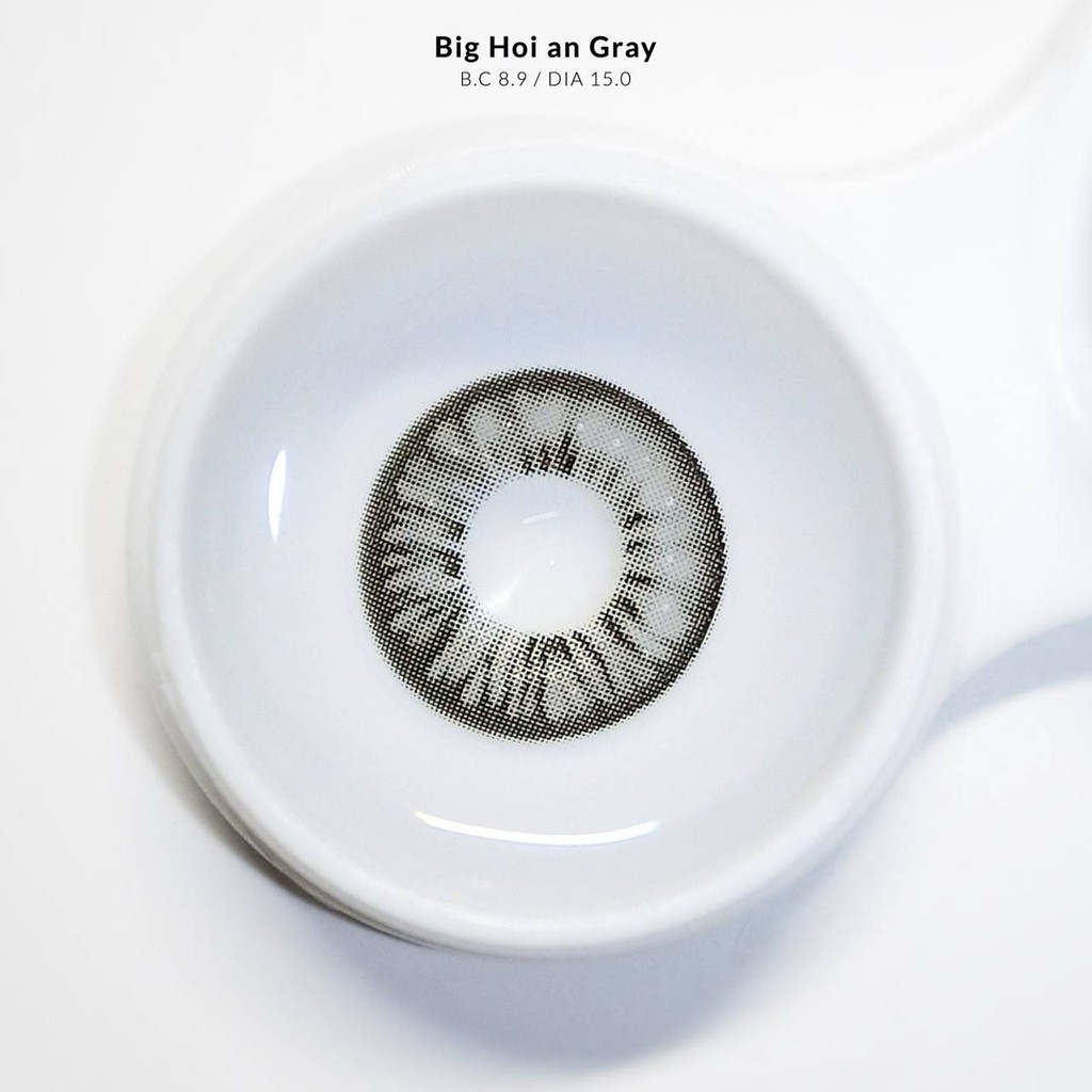 65% คอนแทคเลนส์ Hydrogel (บิ๊กอาย) Big Hoi An Brown / Gray (ulens) ⭐️ลายฮิต ขายดีมาก กรองแสงกันยูวี ราคา ถูกที่สุด ดีลบีเคเค แกลเลอรีภาพที่ 9