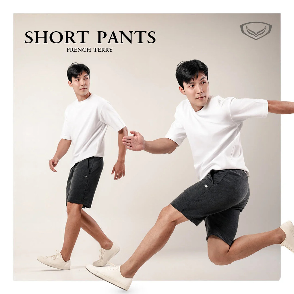 GRAND SPORT รหัส 002243 กางเกงขาสั้น มีกระเป๋า 2 ข้าง แกรนด์สปอร์ต แท้100% - รูปที่ 3