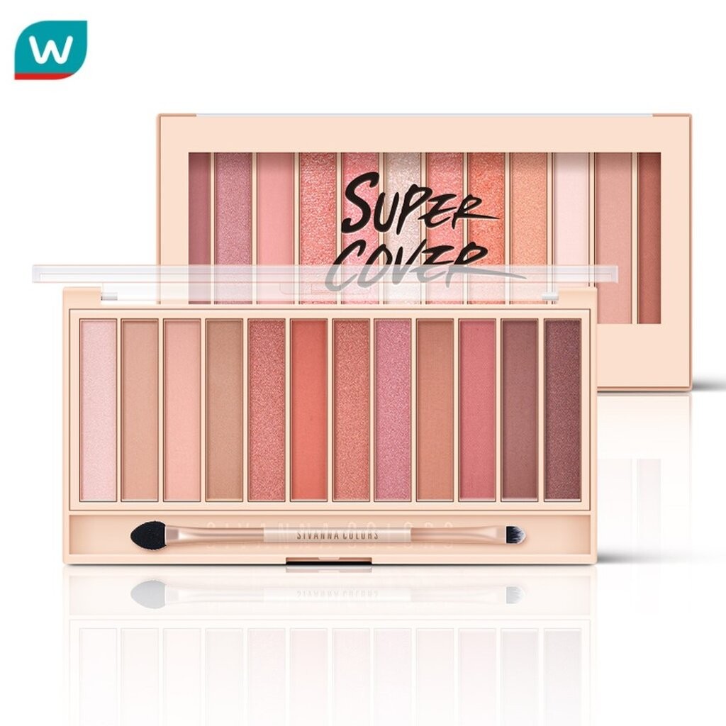 Sivanna ซีเวนน่า คัลเลอร์ส ดีลักซ์ อิดิชั่น อาย พาเลทท์ 20.4ก. 03 บราวน์