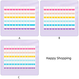 60/120/240 ชิ้น Multicolor ป้ายสติกเกอร์โรงเรียน Office Classification Index Tag Sticky Notes สติกเกอร์ชุด