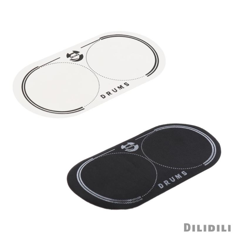 [ Bass Drum Drum Set Thin Kick Pad Kick Pad สําหรับชิ้นส่วนเครื่องดนตรี