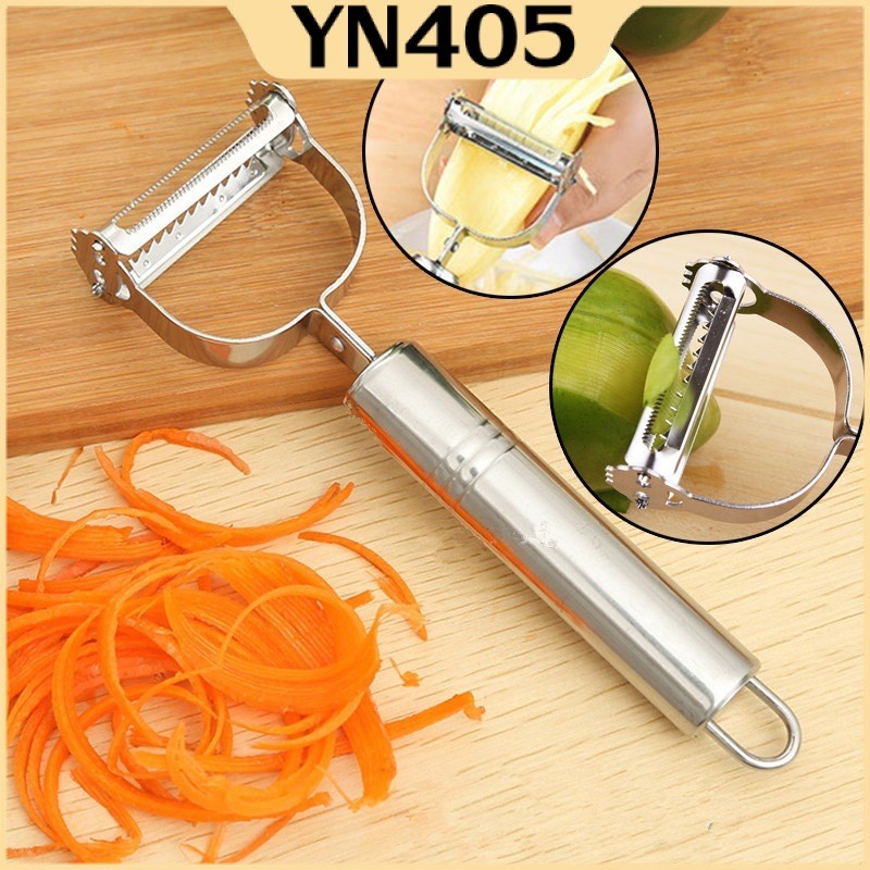 MG-001 ที่ปอกผลไม้สเตนเลส อุปกรณ์ครัวอเนกประสงค์ ปอกเปลือกผัก ผลไม้ มันฝรั่ง แครอท คุณภาพสูงไม่เป็นสนิม