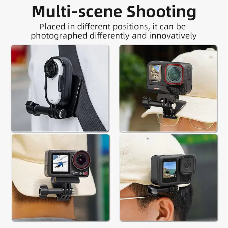 คลิปติดหมวกหมุน 360 องศา สำหรับ Insta360 GO 3/GO 3S thumbnail 5