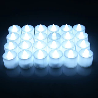 YTL โคมไฟเทียน LED เปลี่ยนสีอัตโนมัติ สำหรับตกแต่งบ้าน โคมไฟใส่ถ่าน