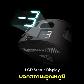 FANTECH Phone Cooler พัดลมระบายความร้อนแบบพกพา ระบายความร้อนระหว่างเล่นเกม ปรับระดับได้ พร้อม จอบอกสถานะ รุ่น PCM10