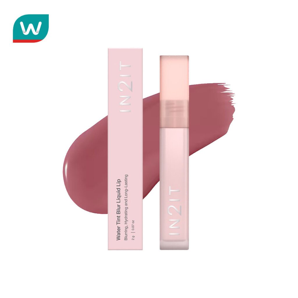 In2It อินทูอิท วอเตอร์ ทินท์ เบลอ ลิควิด ลิป 2ก. BLL03 ฟิก มอฟ