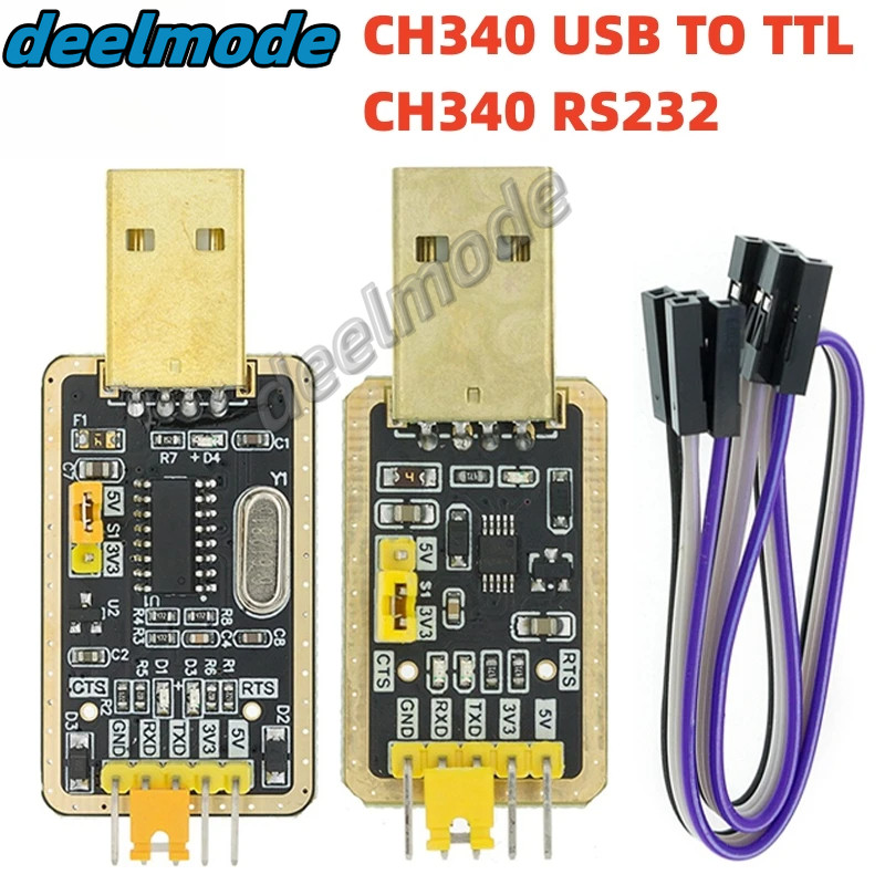 Ch340G / Ch340E Usb To Ttl โมดูลแปลงอาร์ตโมดูล Ch340 3.3V 5V