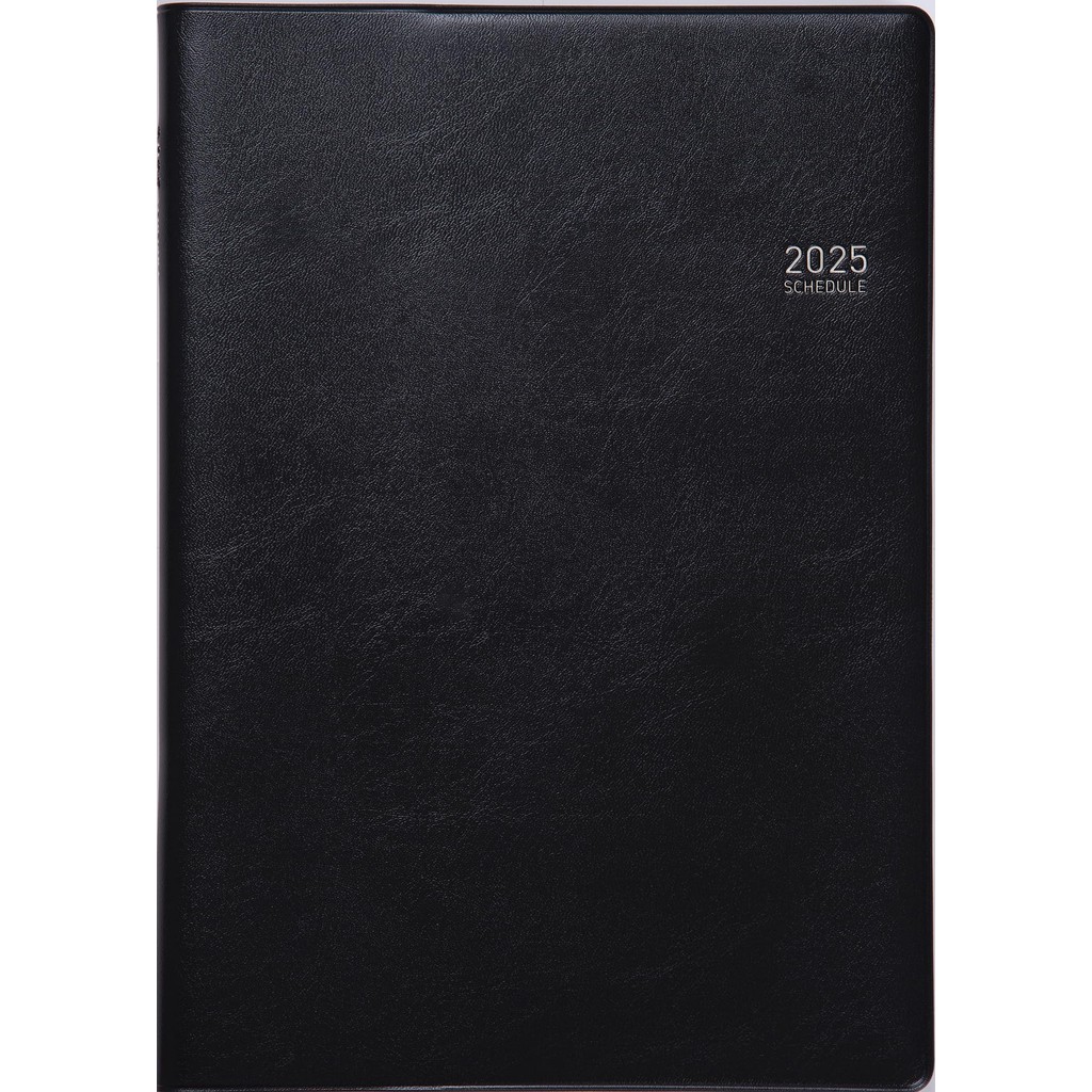 Takahashi 2025 Desk Diary B5 Weekly Planner - สีดํา

