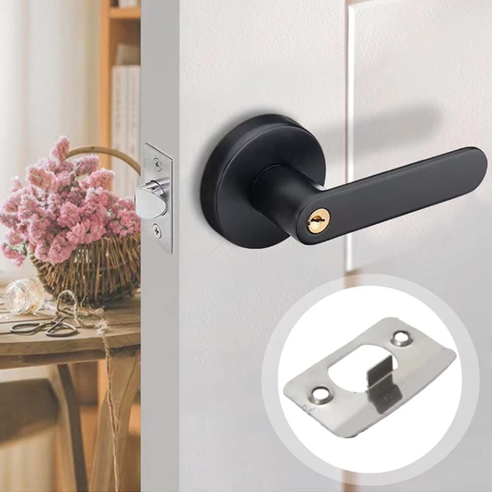 Llma_คุณภาพสูงสุด 5/10 ชิ้นมาตรฐาน Tubular Latch เปลี่ยน Striker แผ่นชุบนิกเกิล - รูปที่ 6