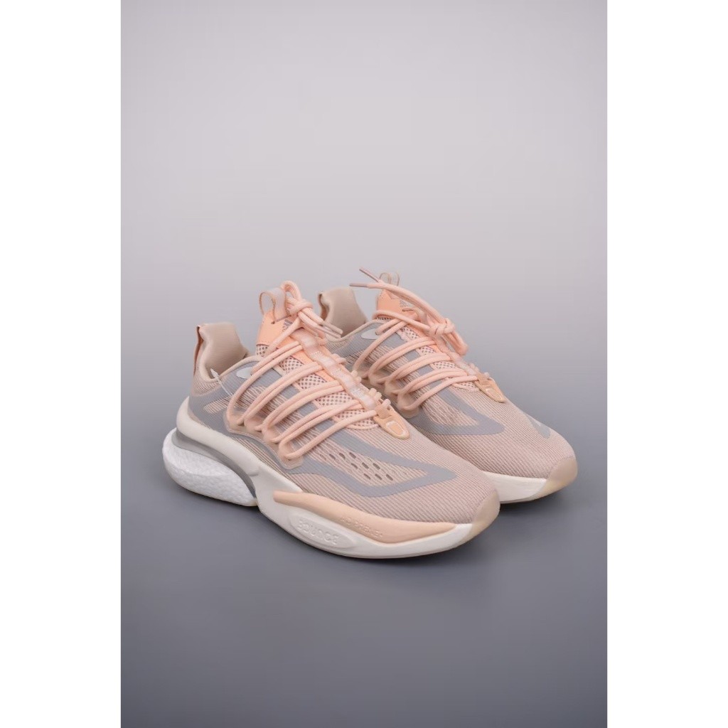 ❤️ ผลิตภัณฑ์ถ่ายจริง adidas ALPHABOOST V1 Sustainable รองเท้าวิ่งสบาย ๆ เทรนด์ต่ำ HP6135DX