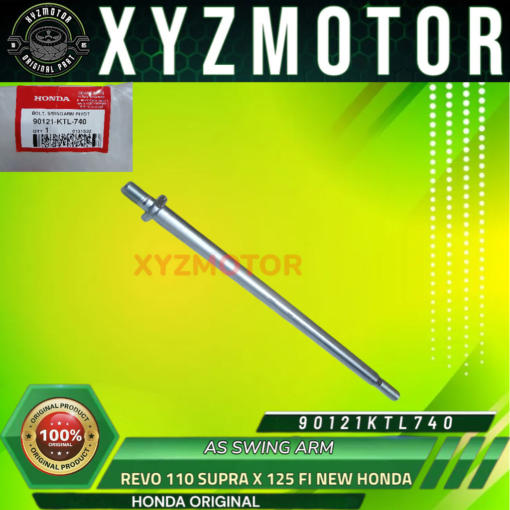 AS SWING ARM REVO 110 SUPRA X 125 FI NEW HONDA 90121-KTL-740 ต้นฉบับ