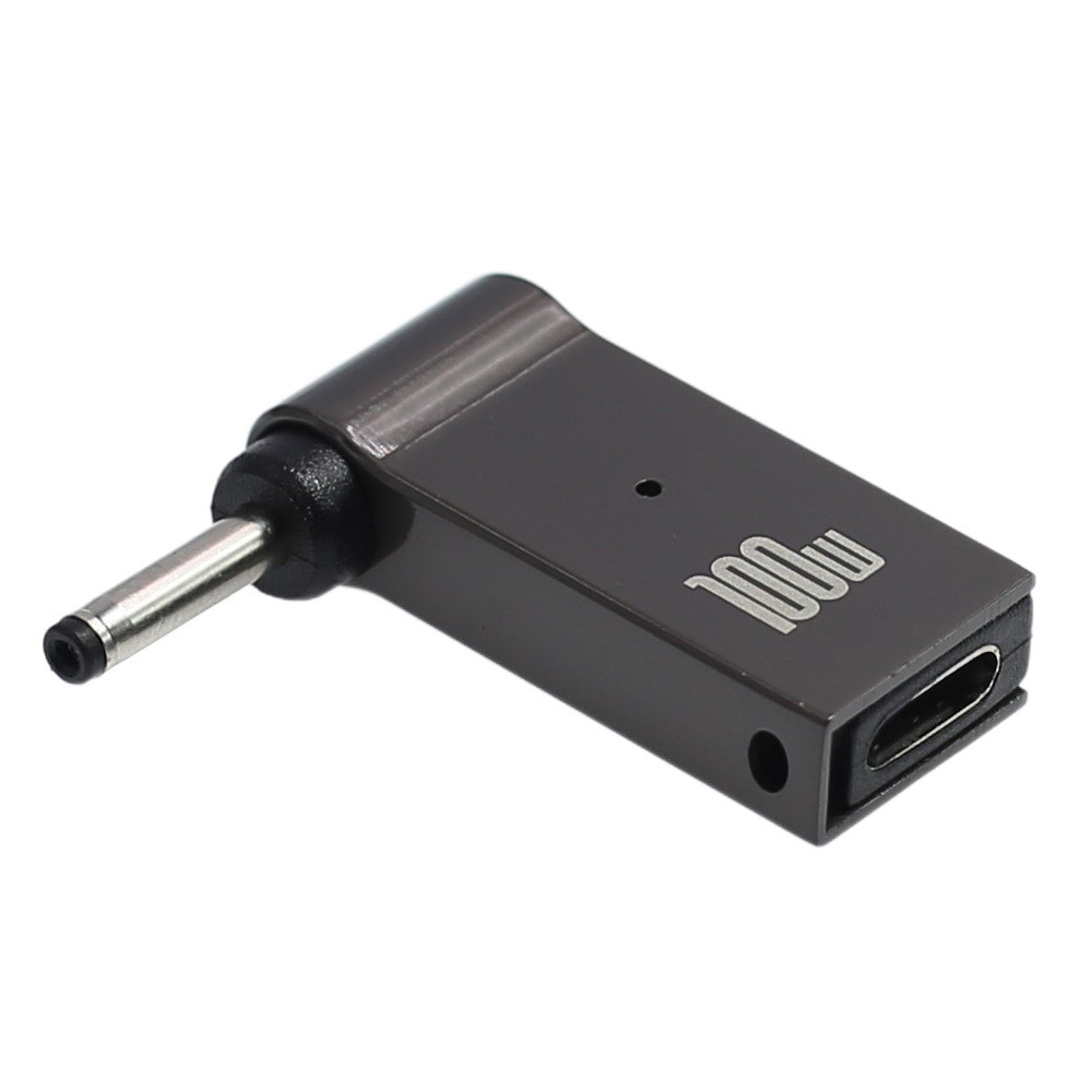 100W PD USB Type-C ถึง 3.0*1.1 แล็ปท็อป DC Jack Adapter สําหรับ Asus/Acer Chromebook C738T C740 Spin