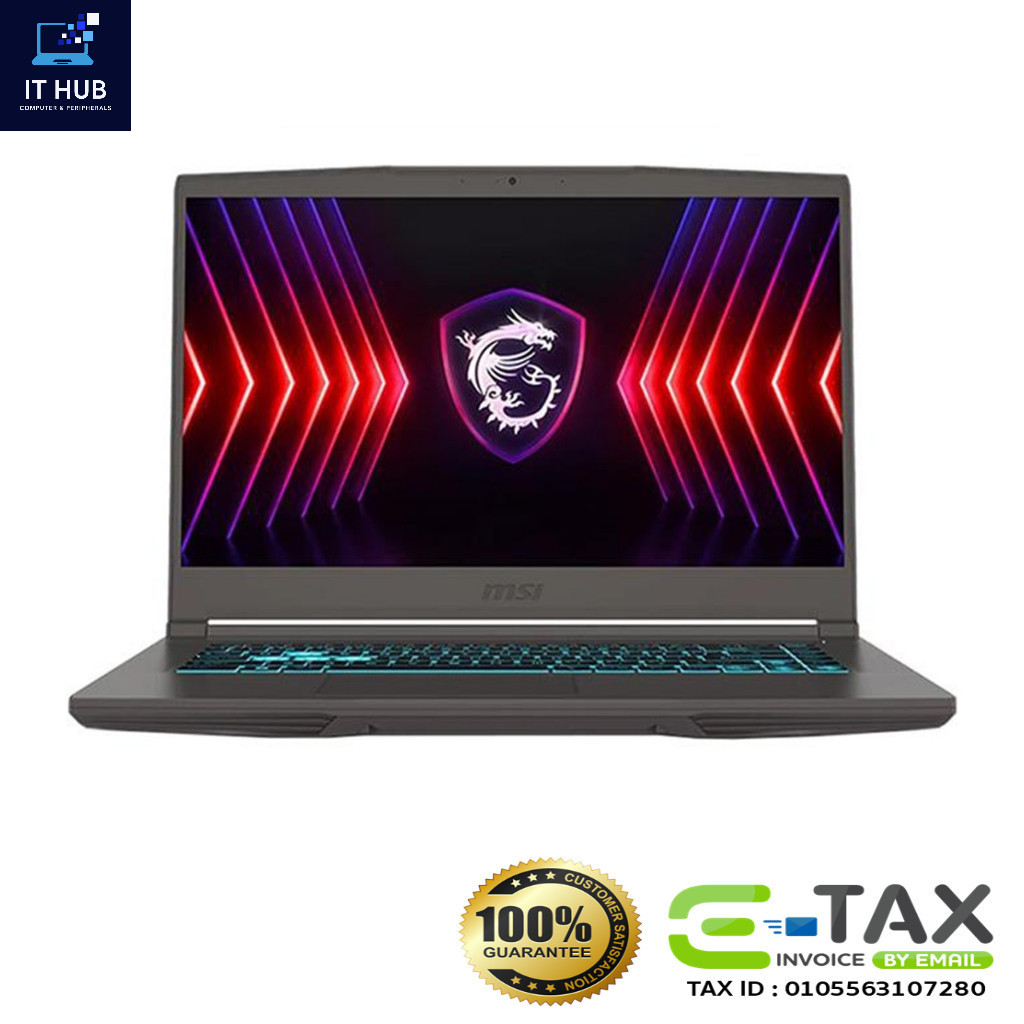 NOTEBOOK (โน้ตบุ๊ค) MSI รุ่น THIN 15 B13UCX-1610TH (COSMOS GRAY)