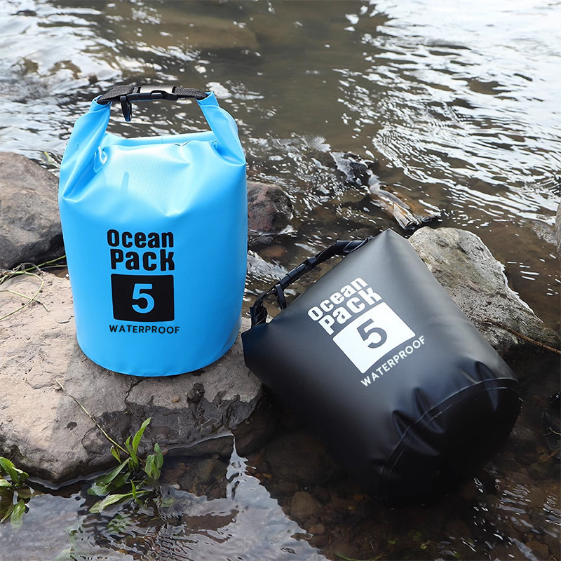 กระเป๋ากันน้ำ ถุงกันน้ำ Ocean pack 5/15 ลิตร คุณภาพเกรดพรีเมี่ยม 100% กระเป๋าสะพาย ถุงเก็บของกันน้ำ - รูปที่ 2
