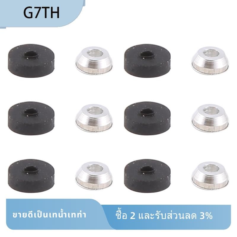 6 ชิ้นชุดแหวนยางสําหรับ V966 V977 XK K110 K120 RC เฮลิคอปเตอร์เครื่องบิน Drone อะไหล่อุปกรณ์เสริม