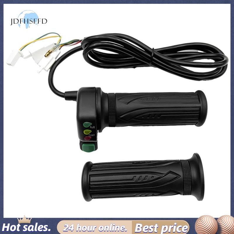jdfhsffdWUXING Twist Throttle Ebike Twist Throttle 29DX พร้อมไฟตัวบ่งชี้ระดับแบตเตอรี่และสวิตช์เปิด/
