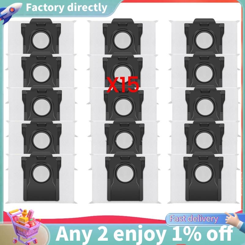 LU-สําหรับ D10 Plus Gen 2/L10s Ultra Gen 2/L40 Ultra /X40 Ultra เครื่องดูดฝุ่นทิ้งถุงเก็บฝุ่น