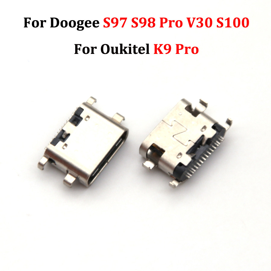 2x สําหรับ Doogee S97 S98 Pro / V30 S100 Type-C แท่นชาร์จ USB สําหรับ Oukitel K9 Pro ชาร์จซ็อกเก็ตพอ