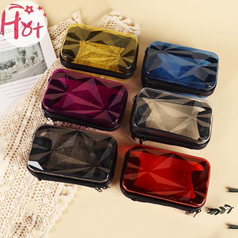 Ge Fashion Transparent Crossbody Bags Womens Trend Clutch Bag Square