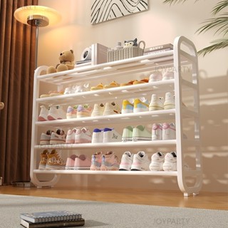 Joy ชั้นวางรองเท้า มี 2 สี ชั้นวางรองเท้ารูปตัว H สีพื้น อเน…