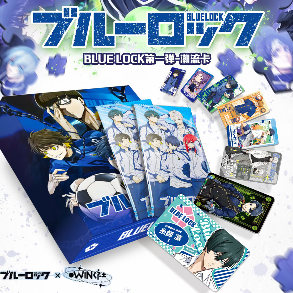 Wink Club Blue Lock Card Blue Lock Card Clean World One Bee Fun Return Anime Merchandise Board Game