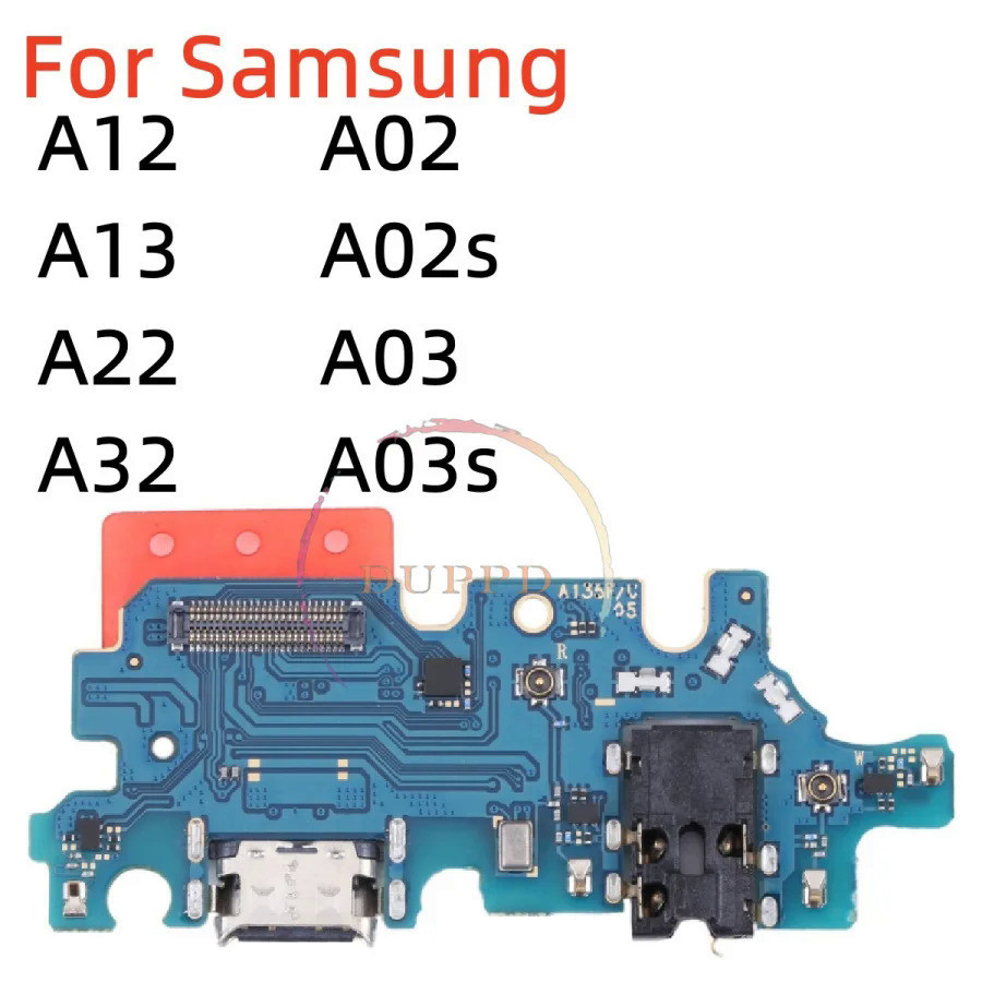 ใหม่ บอร์ดชาร์จ USB สายเคเบิลอ่อน สําหรับ Samsung Galaxy A12 A02 A03S A03 Core A13 A22 A32 A52 A72 4G 5G