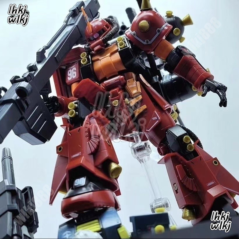 Psycho Zaku Gundam MS-06R Zaku II Thunderbolt Ver High Mobility Type HG 1/144 โมเดลฟิกเกอร์ กันดั้ม ของเล่น ของสะสม
