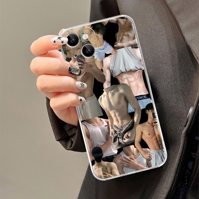 เคสโทรศัพท์มือถือแบบนิ่ม กันกระแทก ลายเซ็กซี่ สําหรับ IPhone 11 12 13 14 15Pro MAX X XR XS MAX 7 8 Plus 14 15Plus