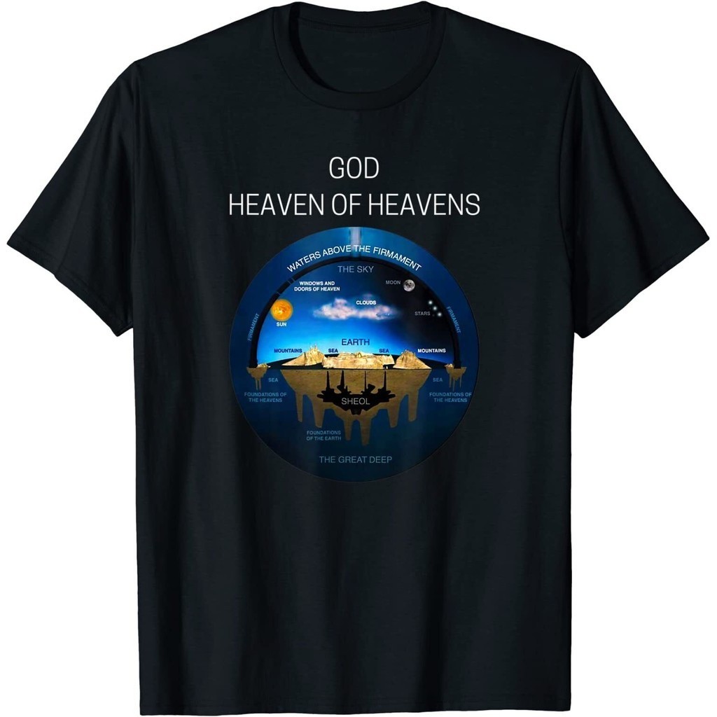 เสื้อ Flat Earth - Gods Earth - เสื้อยืด Flat Earth