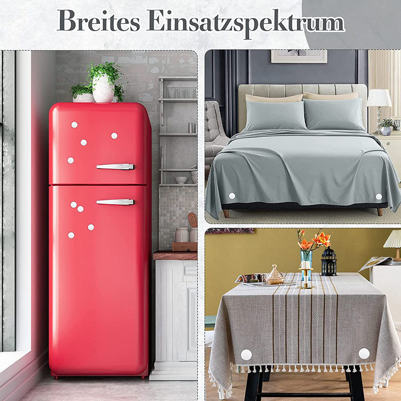 4/8 ชิ้น แม่เหล็ก ผ้