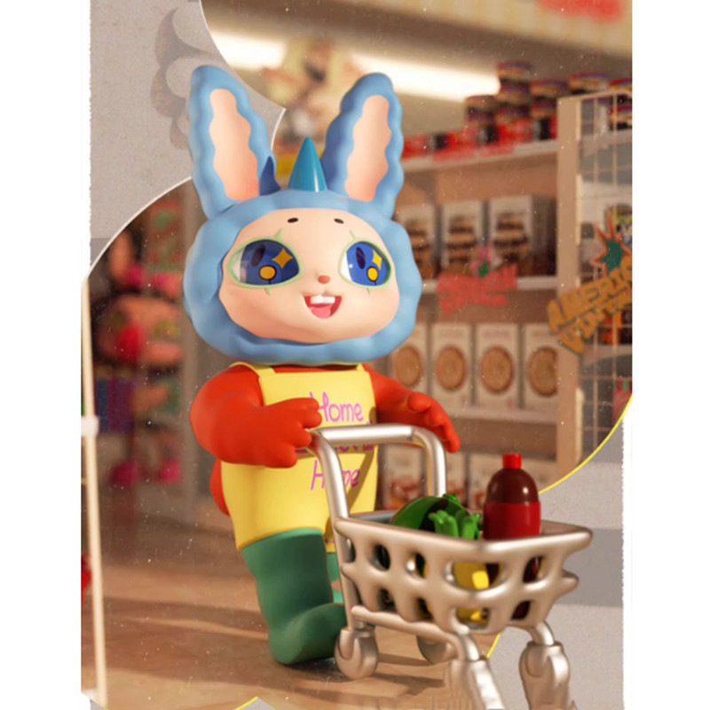Hgtoys [เลือกได้] [ของแท้] F.un Agan สไตล์อเมริกันย้อนยุค ตุ๊กตา กล่องสุ่ม ของขวัญอินเทรนด์
