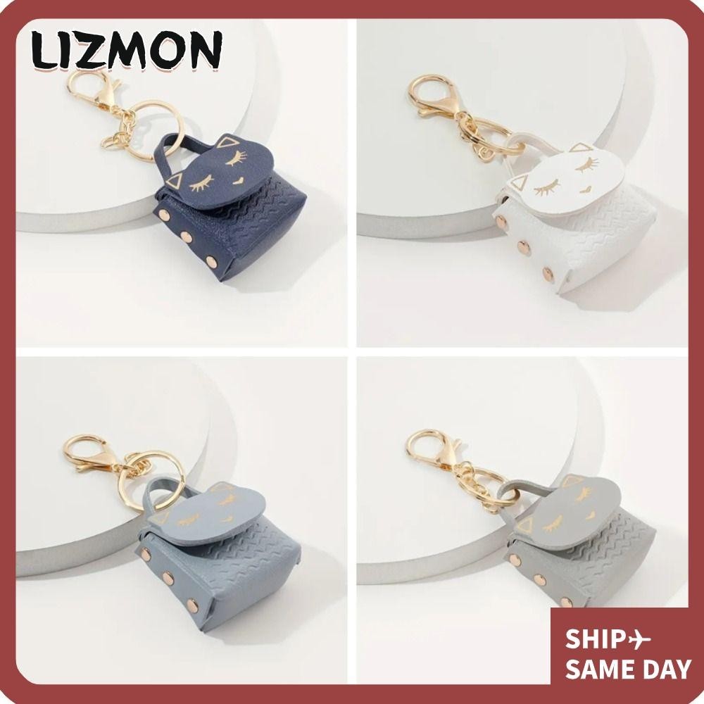 Lizmon กระเป ๋ าสตางค ์ ผู ้ หญิง , กระเป ๋ าใส ่ เหรียญหนังเทียมขนาดเล ็ ก , กระเป ๋ าสตางค ์ การ ์ ดแมวน ่ ารักแฟชั ่ นสําหรับเด ็ ก