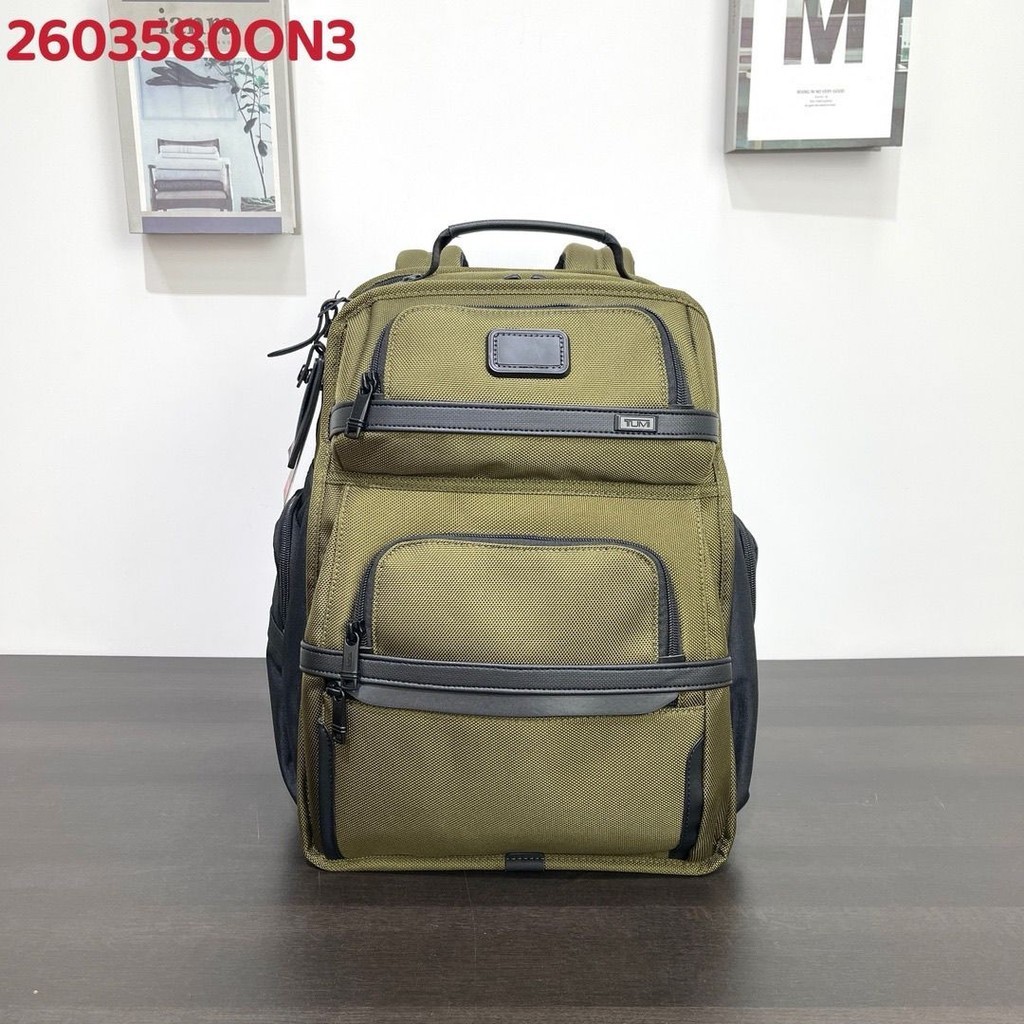 Tumi TUMI Ballistic Nylon Men 's Backpack Business Commuter Travel Multi-pocket Backpack2603580On3 L6JP