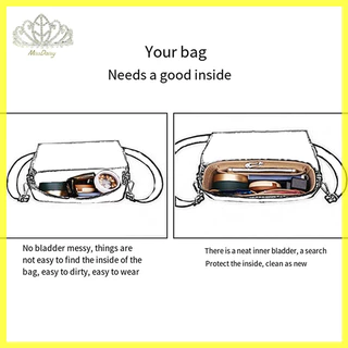 Multi-Pocket ผู้หญิงใส่กระเป๋า Felt ผ้ากระเป๋าถือ Organizer กระเป๋า Liner Tote TH