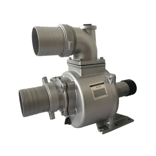 room_shop101 BISON ปั้มน้ำเพลาลอย รุ่น SU-100  4" สีเงิน