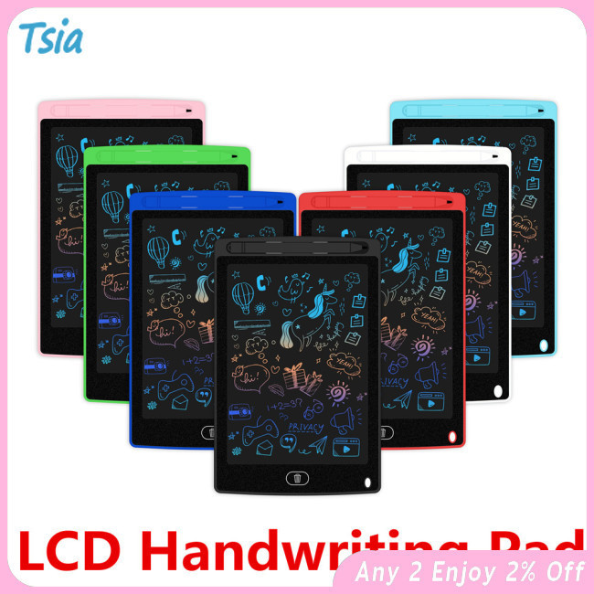Tsi Doodle Board 8.5 นิ ้ ว Magic Board Doodle Pad LCD เขียนแท ็ บเล ็ ตวาด Pad สําหรับชายหญิงของขวัญวันเกิด