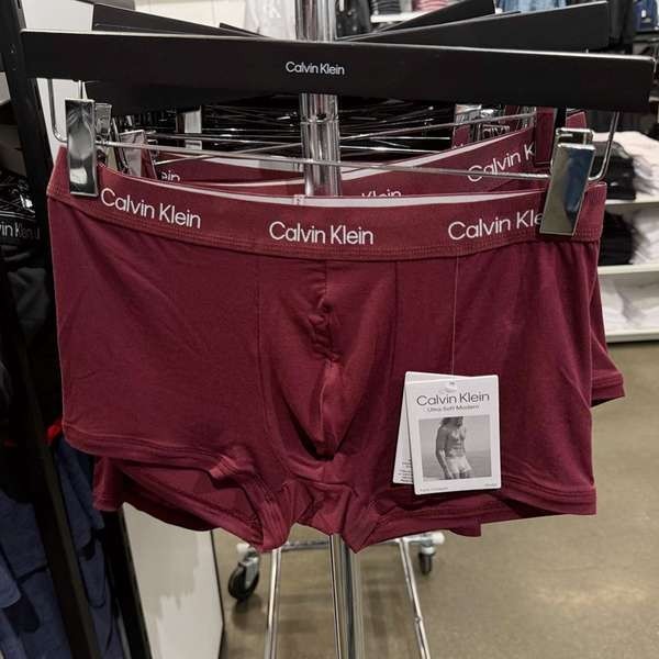 กางเกงใน ck กางเกงใน กางเกงบ็อกเซอร์นุ่ม CK Calvin Klein USA Men's stretchy modal soft boxer NB2986