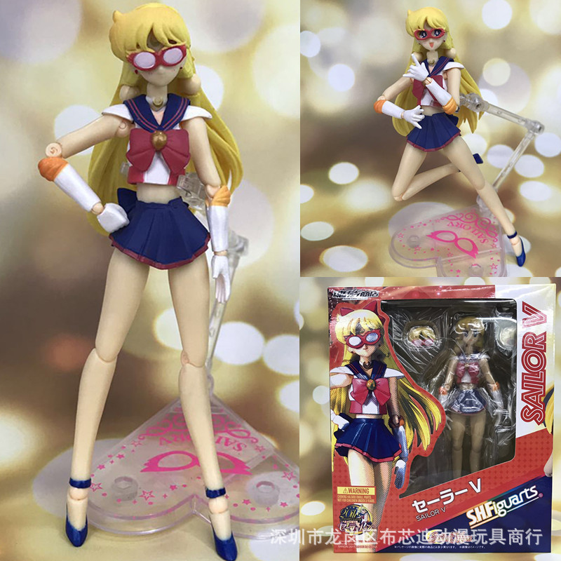 เซเลอร ์ มูน SHF Ono Mako Sailor V Venus Joint Super Action Figure