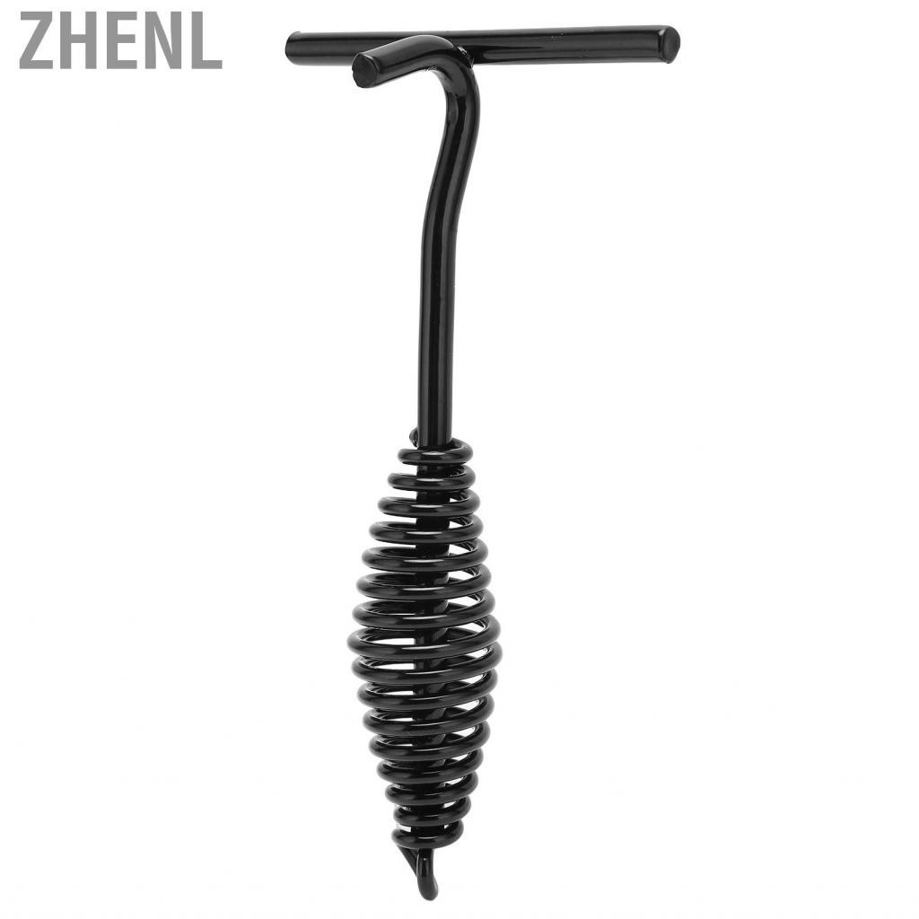 Zhenl 19.5cm Dutch Oven Lid Lifter Cast Iron With Spiral Hand HG