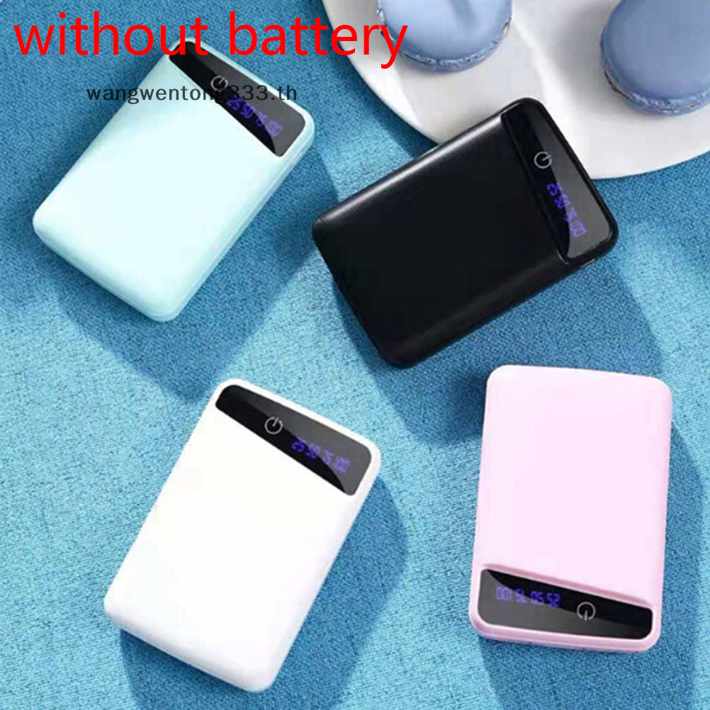{ Wwtth } DIY power bank case 3 USB 3x 18650 charger กล ่ องภายนอก