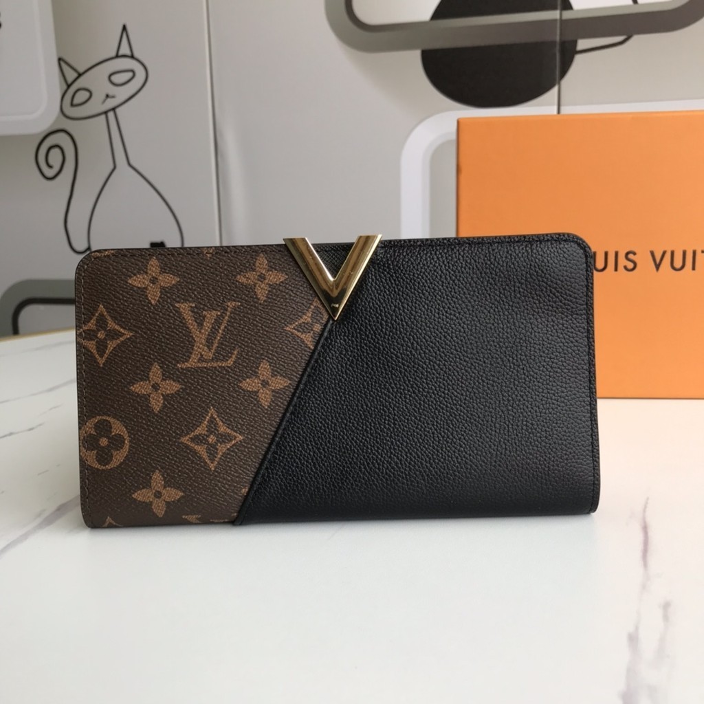 Lv Wallet Men Ladies Leather Bag Card Holder Zipper Wallet Bifold Wallet Handbag