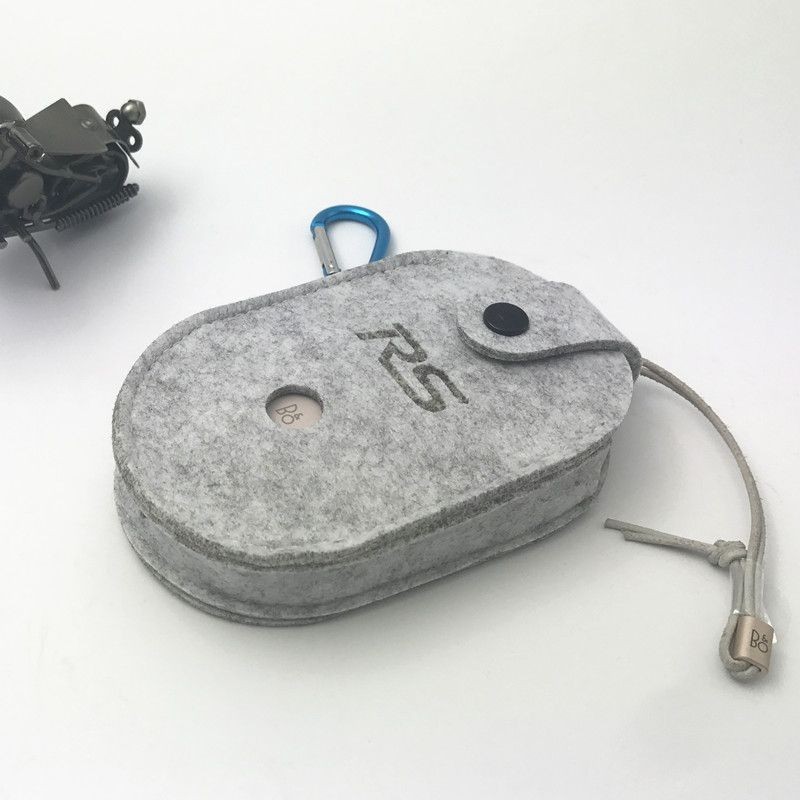 เหมาะสําหรับ B & O BeoPlay P2 ลําโพงบลูทูธเคสป ้ องกันกระเป ๋ าเก ็ บ Felt Audio Storage Bag Digital